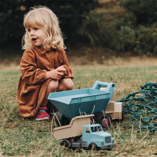 Dantoy Blue Marine Toys Kiepwagen - 15 Cm 2 Dantoy Blue Marine Toys Kiepwagen - 15 Cm - Afbeelding 2