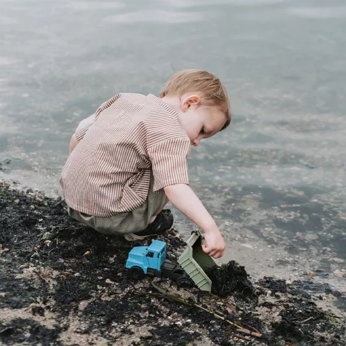 Dantoy Blue Marine Toys Kiepwagen - 15 Cm 3 Dantoy Blue Marine Toys Kiepwagen - 15 Cm - Afbeelding 3