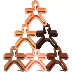 DENA Dëna Bijt- En Stapelspeeltjes Kinderen - Diversiteit