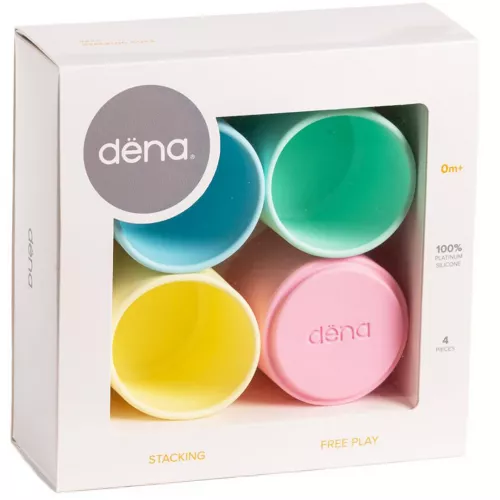 DENA Dëna Stapelbekers - Pastel 3 DENA Dëna Stapelbekers - Pastel - Afbeelding 3