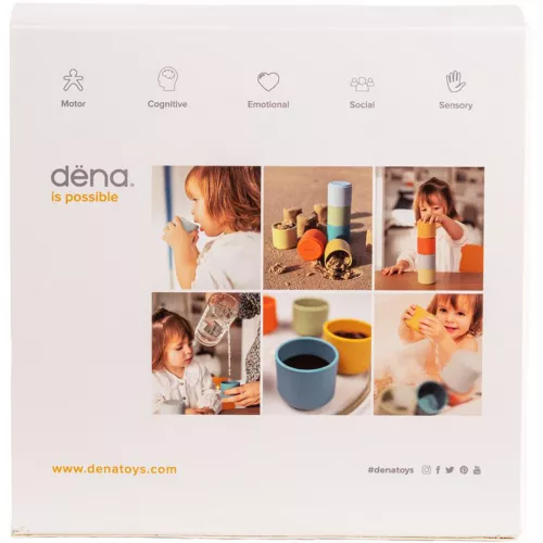 DENA Dëna Stapelbekers - Pastel 4 DENA Dëna Stapelbekers - Pastel - Afbeelding 4