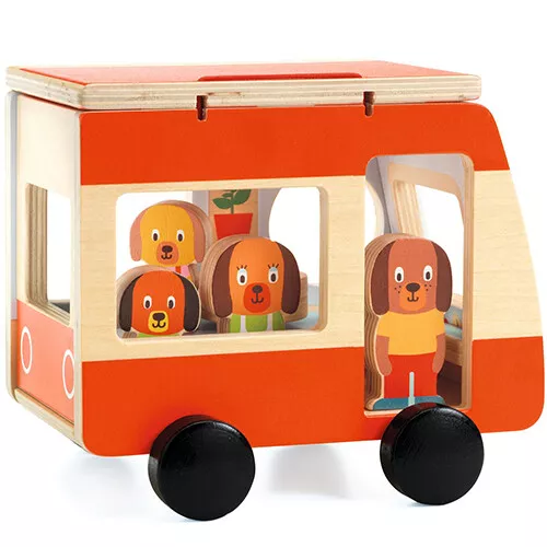 DJECO Speelgoed Djeco Camper Met Hondenfamilie 2 DJECO Speelgoed Djeco Camper Met Hondenfamilie - Afbeelding 2