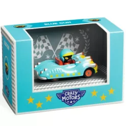 speelgarages, auto's & voertuigen Winkel -speelgarages, auto's & voertuigen Winkel djeco crazy motors auto blue gun 2