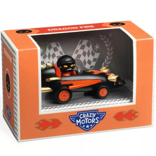 DJECO Speelgoed Djeco Crazy Motors Auto - Dragon Fire 2 DJECO Speelgoed Djeco Crazy Motors Auto - Dragon Fire - Afbeelding 2