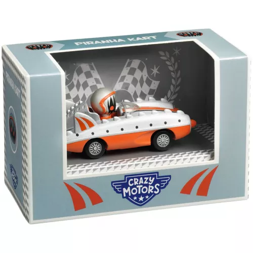 DJECO Speelgoed Djeco Crazy Motors Auto - Piranha Kart 2 DJECO Speelgoed Djeco Crazy Motors Auto - Piranha Kart - Afbeelding 2