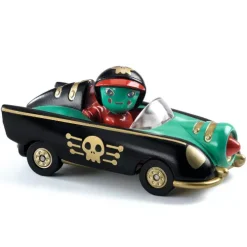 speelgarages, auto's & voertuigen Winkel 13 DJECO Speelgoed Djeco Crazy Motors Auto - Pirate Wheels