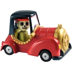 speelgarages, auto's & voertuigen Winkel 23 DJECO Speelgoed Djeco Crazy Motors Auto - Red Skull