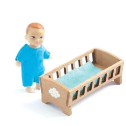 DJECO Speelgoed Djeco Poppenhuis Babykamer Van Sacha