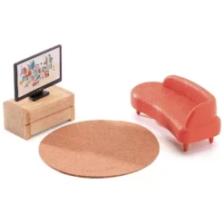 DJECO Speelgoed Djeco Poppenhuis City House -speelgarages, auto's & voertuigen Winkel djeco poppenhuis city house4