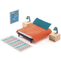 DJECO Speelgoed Djeco Poppenhuis City House -speelgarages, auto's & voertuigen Winkel djeco poppenhuis city house5