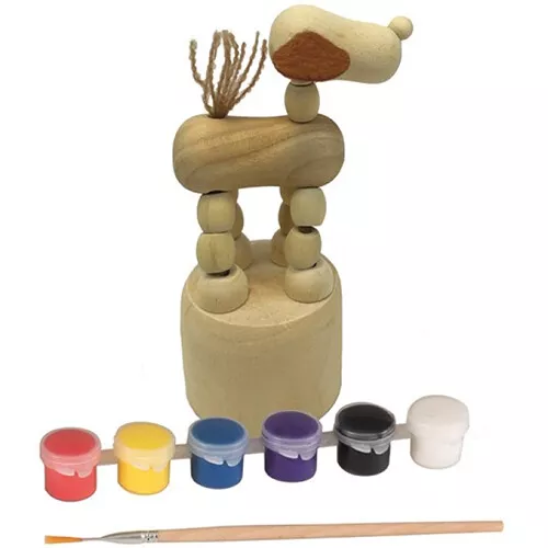 Egmont Toys Schilderset Push-up Speelfiguur - Hond 1 Egmont Toys Schilderset Push-up Speelfiguur - Hond