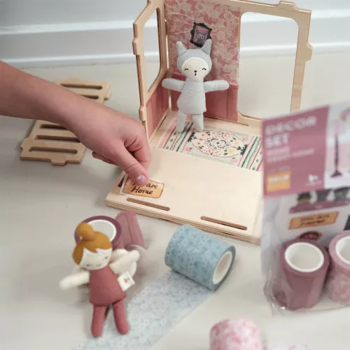 Fabelab Poppenhuis Decoratie - Home Sweet Home 2 Fabelab Poppenhuis Decoratie - Home Sweet Home - Afbeelding 2