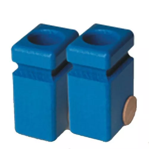 Fagus Houten Vuilnisbakken 2st - Blauw 1 Fagus Houten Vuilnisbakken 2st - Blauw