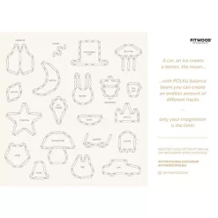 Fitwood Balansbalken Polku - L - Berk 14 Fitwood Balansbalken Polku - L - Berk -speelgarages, auto's & voertuigen Winkel fitwood balansbalken polku l berk 8