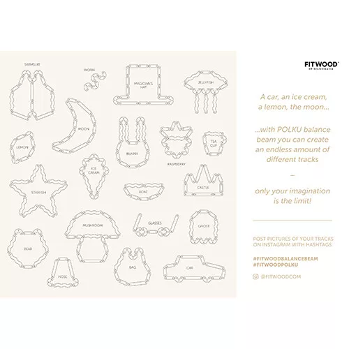 Fitwood Balansbalken Polku - L - Berk 5 Fitwood Balansbalken Polku - L - Berk - Afbeelding 5