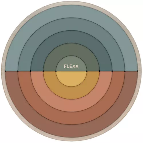 Flexa Puzzel Regenboog - 10st 1 Flexa Puzzel Regenboog - 10st