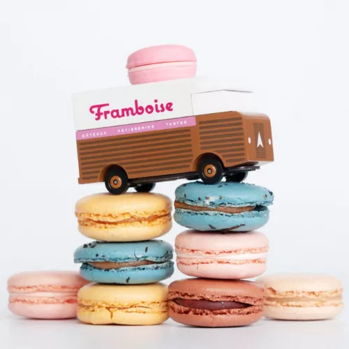 Candylab Candycar Framboise Macaron Van 2 Candylab Candycar Framboise Macaron Van - Afbeelding 2