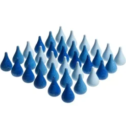 Grapat Druppels Blauw (36st)