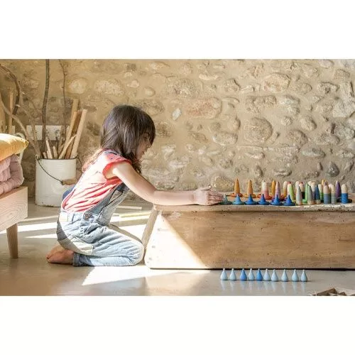 Grapat Druppels Blauw (36st) 3 Grapat Druppels Blauw (36st) - Afbeelding 3