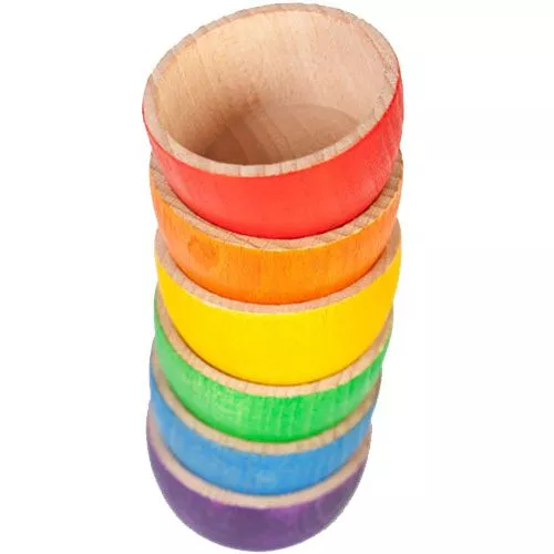 Grapat Houten Bakjes (6st) 1 Grapat Houten Bakjes (6st)