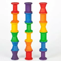 Grapat Houten Rollers (18st) 5 Grapat Houten Rollers (18st) -speelgarages, auto's & voertuigen Winkel grapat houten klossen 18 st 15 103