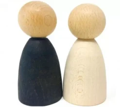 Grapat Houten Nins® Poppetjes Volwassen Licht (2st)
