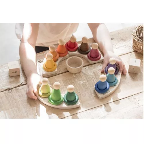 Grapat Ringen Opaque 4,5 Cm - 6 Kleuren (36st) 2 Grapat Ringen Opaque 4,5 Cm - 6 Kleuren (36st) - Afbeelding 2