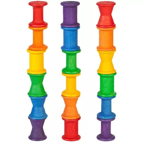 Grapat Houten Rollers (18st) 1 Grapat Houten Rollers (18st)