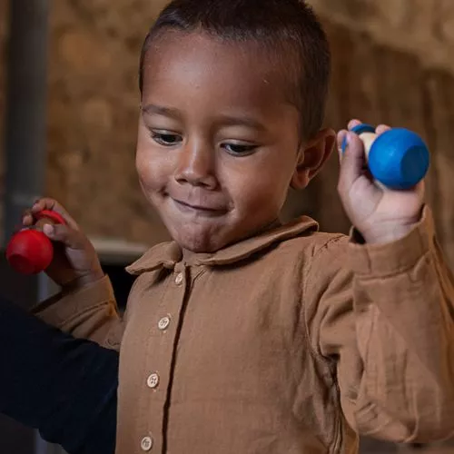 Grapat Houten Nins® Poppetjes - Together - 12st 2 Grapat Houten Nins® Poppetjes - Together - 12st - Afbeelding 2