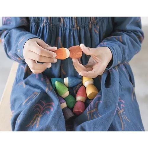 Grapat Nins® Kabouters - Regenboog - 6st 5 Grapat Nins® Kabouters - Regenboog - 6st - Afbeelding 5