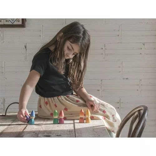 Grapat Nins® Kabouters - Regenboog - 6st 6 Grapat Nins® Kabouters - Regenboog - 6st - Afbeelding 6