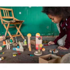 Grapat Speelset Happy Place - 40-delig -speelgarages, auto's & voertuigen Winkel grapat speelset happy place 40 delig 4