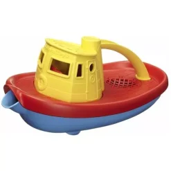 Green Toys Sleepboot Geel-rood