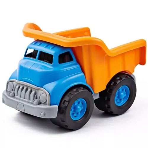 Green Toys Kiepwagen Blauw-oranje 1 Green Toys Kiepwagen Blauw-oranje