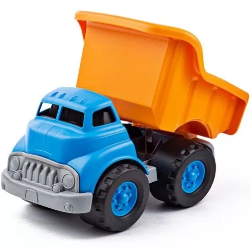 Green Toys Kiepwagen Blauw-oranje 5 Green Toys Kiepwagen Blauw-oranje - Afbeelding 5