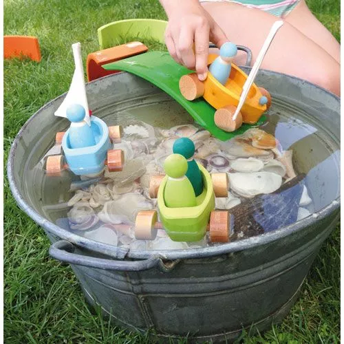 Grimm's Vloot Strand Zeilboten - 4st 5 Grimm's Vloot Strand Zeilboten - 4st - Afbeelding 5