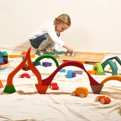 Grimm's Wagenpark Kleur - 6st 5 Grimm's Wagenpark Kleur - 6st - Afbeelding 5