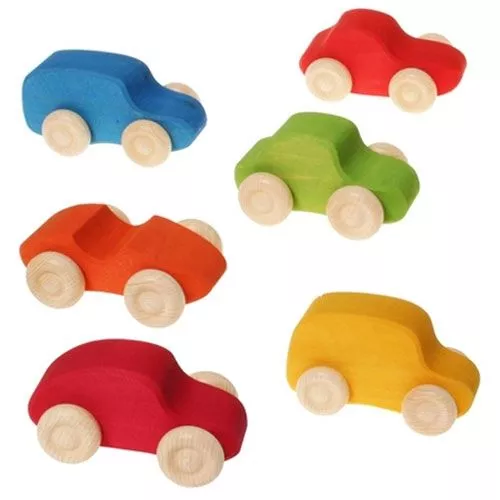 Grimm's Wagenpark Kleur - 6st 1 Grimm's Wagenpark Kleur - 6st