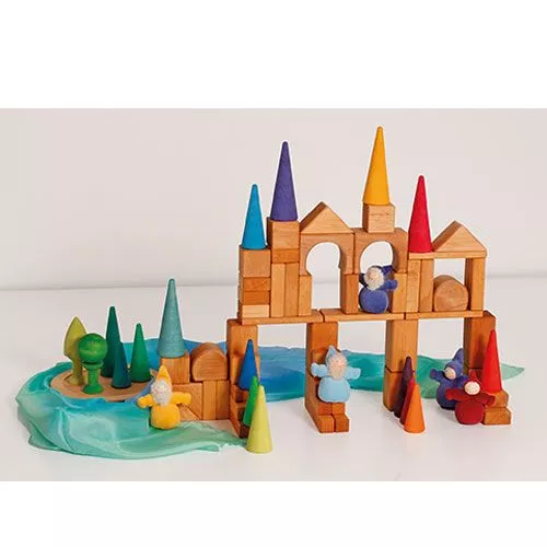 Grimm's Bouwblokjes Gemixt Bos 2 Grimm's Bouwblokjes Gemixt Bos - Afbeelding 2