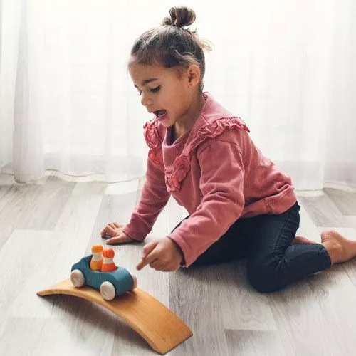 Grimm's Cabrio Auto - Large - Blauw 4 Grimm's Cabrio Auto - Large - Blauw - Afbeelding 4