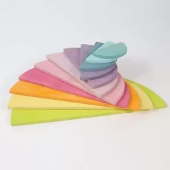 Grimm's Halfronde Schijven - Pastel -speelgarages, auto's & voertuigen Winkel grimm s halfronde schijven 8