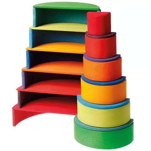 Grimm's Halfronde Schijven - Regenboog 5 Grimm's Halfronde Schijven - Regenboog - Afbeelding 5