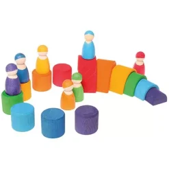 Grimm's Houten Regenboog Vrienden In Kom - 7 St 12 Grimm's Houten Regenboog Vrienden In Kom - 7 St -speelgarages, auto's & voertuigen Winkel grimm s houten regenboog vrienden in kom 7 st 10580 3