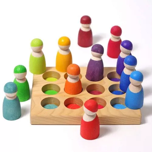 Grimm's Popjes Vrienden Regenboog - 12 St 4 Grimm's Popjes Vrienden Regenboog - 12 St - Afbeelding 4