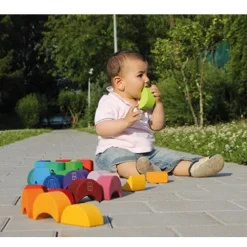 Grimm's Houten Stapel Maanhuisjes 10 Grimm's Houten Stapel Maanhuisjes -speelgarages, auto's & voertuigen Winkel grimm s houten stapel maanhuisjes 11035