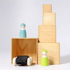 Grimm's Kubussen Klein - Naturel -speelgarages, auto's & voertuigen Winkel grimm s kubussen klein naturel 3