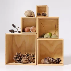 Grimm's Kubussen Klein - Naturel -speelgarages, auto's & voertuigen Winkel grimm s kubussen klein naturel 4