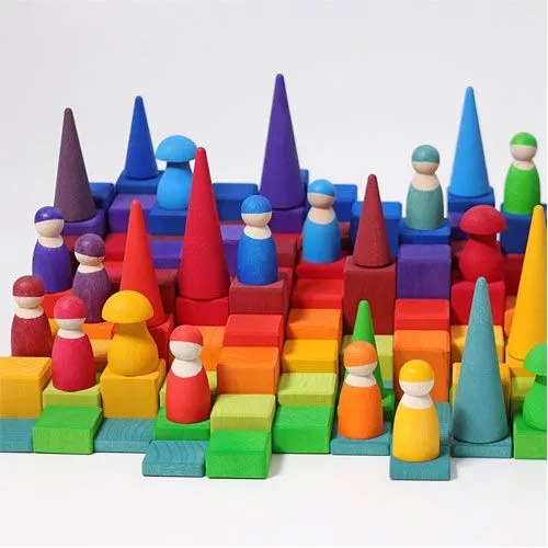 Grimm's Popjes Vrienden Regenboog - 12 St 2 Grimm's Popjes Vrienden Regenboog - 12 St - Afbeelding 2