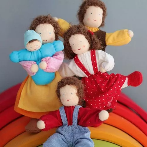 Grimm's Poppenhuispopje Man Donkerblond - 14 Cm 3 Grimm's Poppenhuispopje Man Donkerblond - 14 Cm - Afbeelding 3