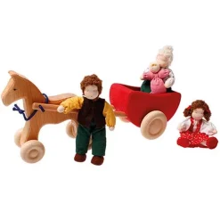 Grimm's Poppenhuispopje Meisje Donkerblond - 12,5 Cm -speelgarages, auto's & voertuigen Winkel grimm s poppenhuis meisje bruin